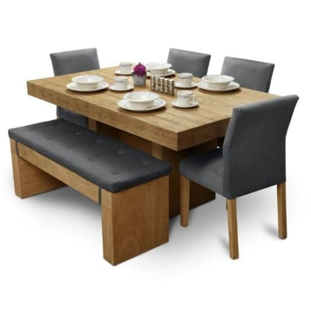 Comedor Mobiliari + 4 Sillas Nantas + Banqueta