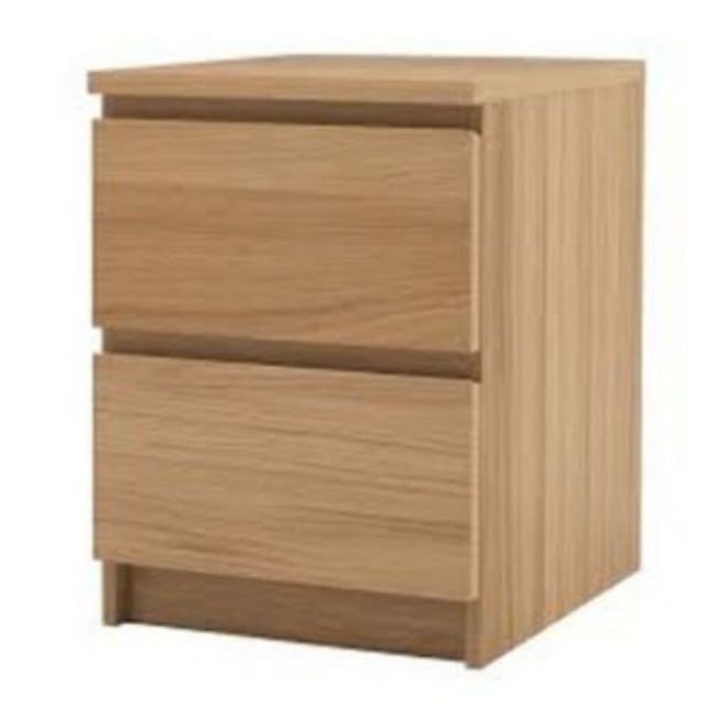 Velador Mobiliari 2 Cajones Mesilli