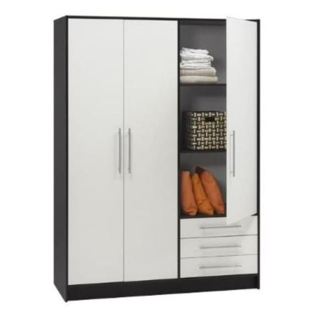 Ropero Mobiliari 3 Puertas 3 Cajones Triska