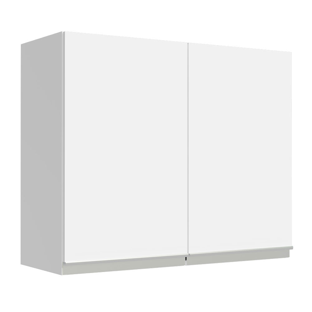 Alacena de Cocina 2 Puertas Glamy 80 cm Blanco
