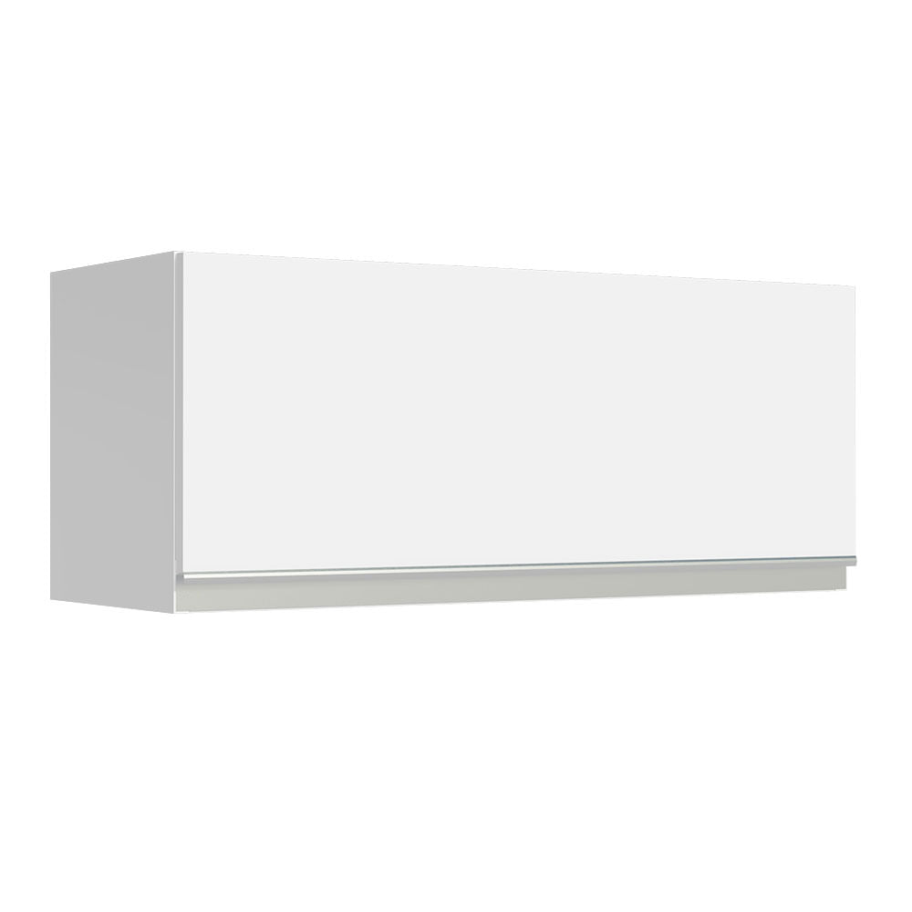 Alacena de Cocina 1 Puerta Abatible Glamy 80 cm Blanco