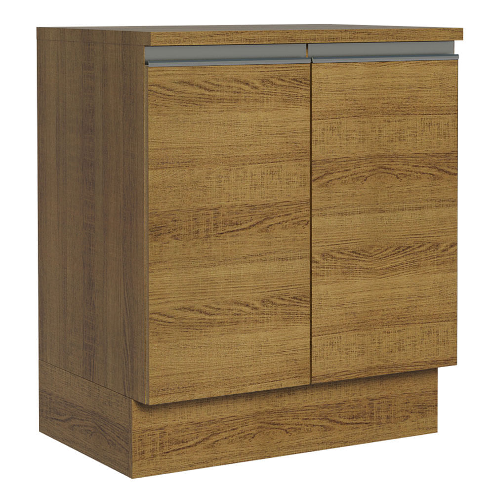 Mueble de Cocina 2 Puertas Glamy 70 cm Marrón Mueble de Cocina 2 Puertas Glamy 70 cm Marrón