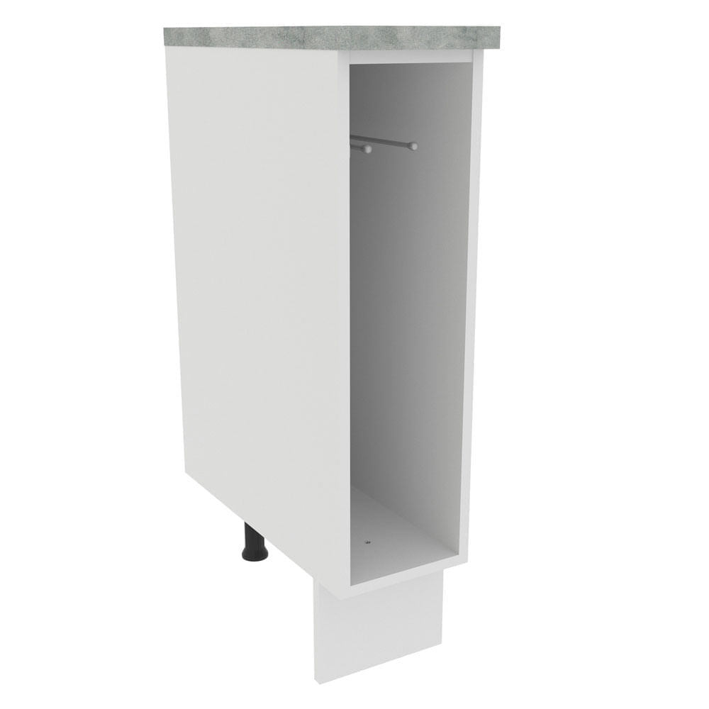 Mueble de Cocina Portapaños 20 cm Glamy y Agata Blanco