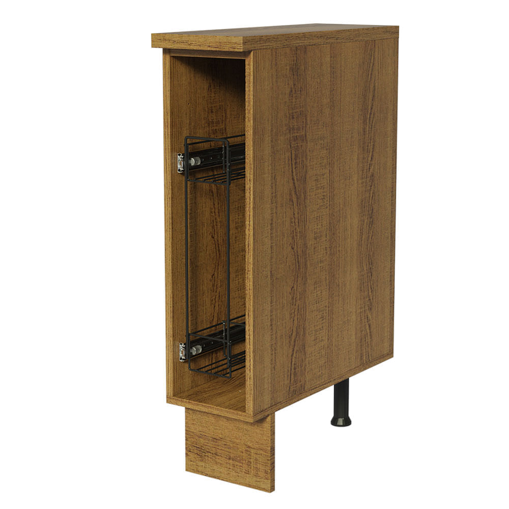 Mueble de Cocina Portacondimentos 20 cm Glamy y Agata Marrón