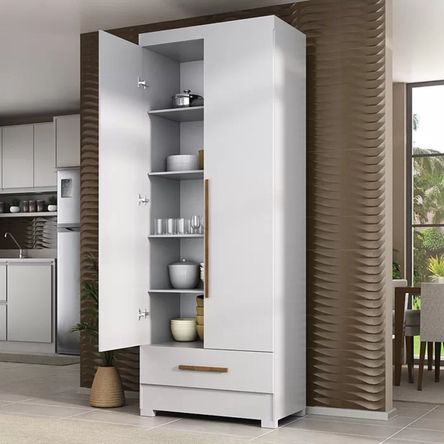 Mueble de Cocina Moderno Kanata Blanco R&R MUEBLES Mueble de Cocina Moderno Kanata Blanco R&R MUEBLES