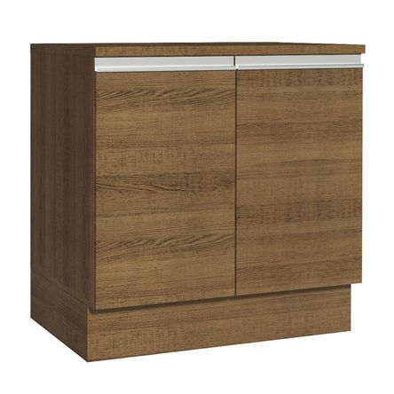 Mueble de Cocina 2 Puertas Glamy 80 cm Marrón Mueble de Cocina 2 Puertas Glamy 80 cm Marrón