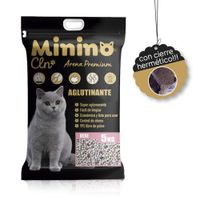 Arena PREMIUM para gato aroma Bebé de 5 Kg con asa y cierre hermético