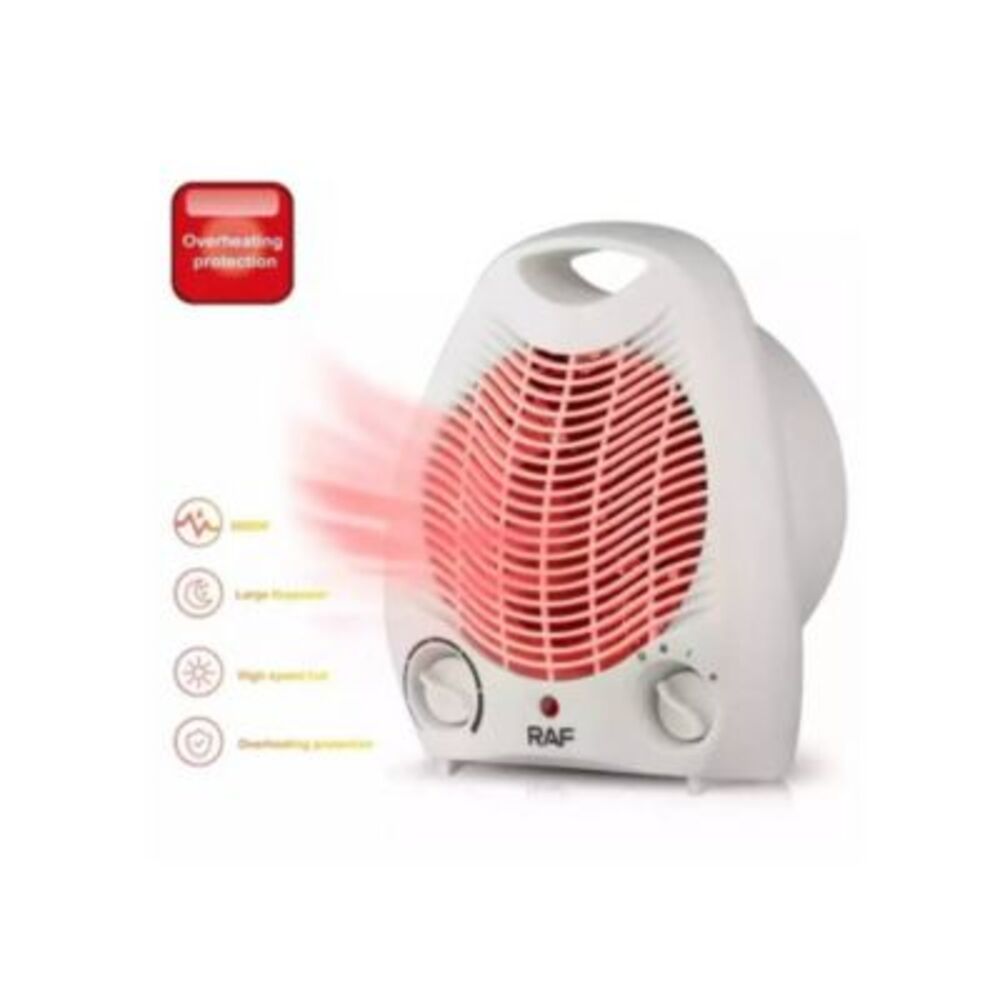 Estufa 2000W con Termostato Calefactor Ventilador Aire Caliente Frío Estufa 2000W con Termostato Calefactor Ventilador Aire Caliente Frío