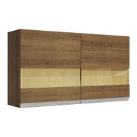 Alacena de Cocina 2 Puertas de  Glamy 120 cm Marrón