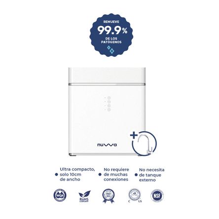 Filtro Purificador de agua - Sistema de Ósmosis Inversa PLUS NUWA