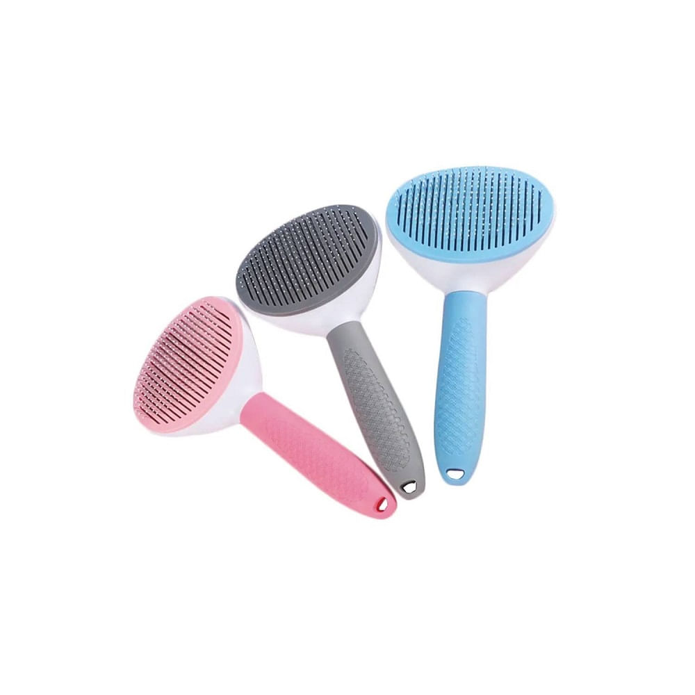 Peine Mascota Con Boton Removedor De Pelo Peine Mascota Con Boton Removedor De Pelo