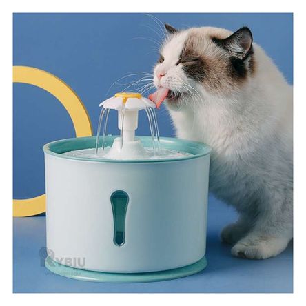 Fuente de Agua Circular Pet de Plastico de Color Verde