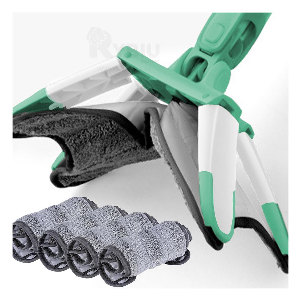 Trapeador con Almohadillas Mariposa Verde Y+Papel de Regalo Trapeador con Almohadillas Mariposa Verde Y+Papel de Regalo