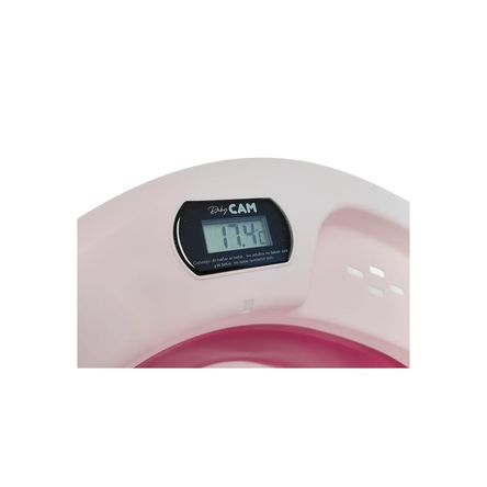 Tina de Baño Bebé Splash con termómetro Baby Cam Rosado