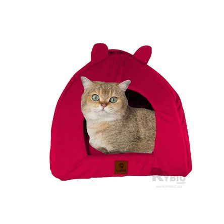 Iglu Cama en Tono Rojo Talla L Y+Post-it adhesivos Iglu Cama en Tono Rojo Talla L Y+Post-it adhesivos