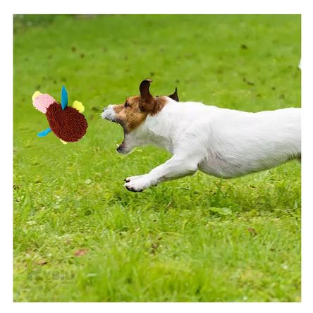Juguete de Peluche de Pato de Tela Marron con Rosado Juguete de Peluche de Pato de Tela Marron con Rosado