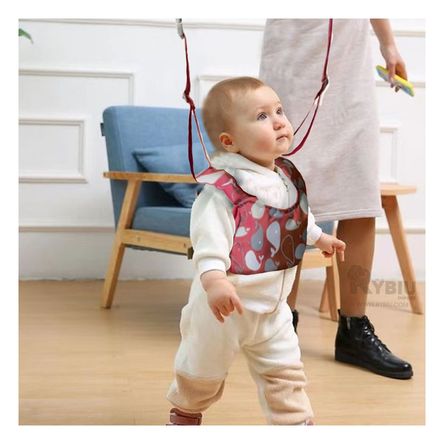 Arnes Caminador Primeros Pasos en Rojo Y+Papel de Regalo Arnes Caminador Primeros Pasos en Rojo Y+Papel de Regalo