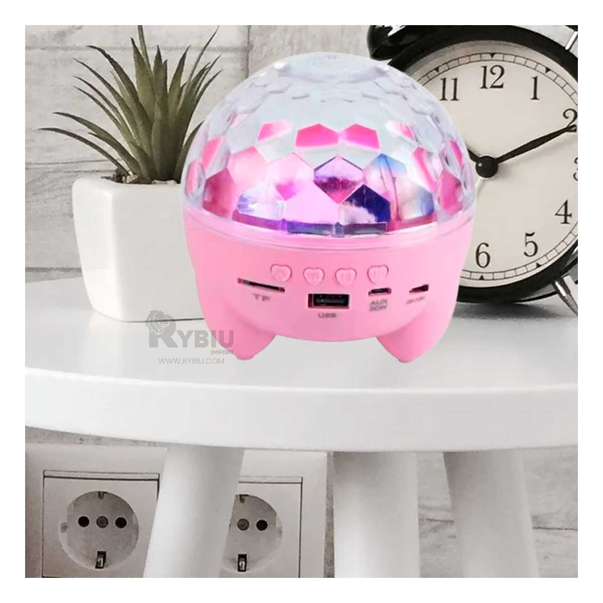 Proyector Practico y Manejable Color Rosado Y+Agendita