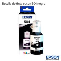 Tinta Epson T504 Black