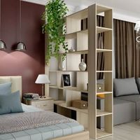 Estante Seperador Jun Marrón R&R MUEBLES