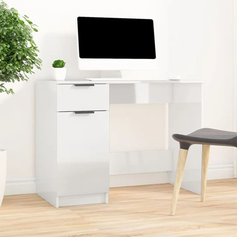 Escritorio Moderno Aizen Blanco R&R MUEBLES