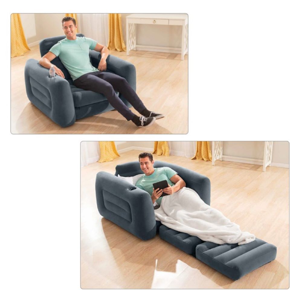 Sofá Cama Inflable Individual Intex | Promart.pe - Promart