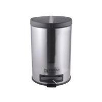 Papelera de Acero Inoxidable Clean sin Asa - 12LT (D25.5 x H38 cm)