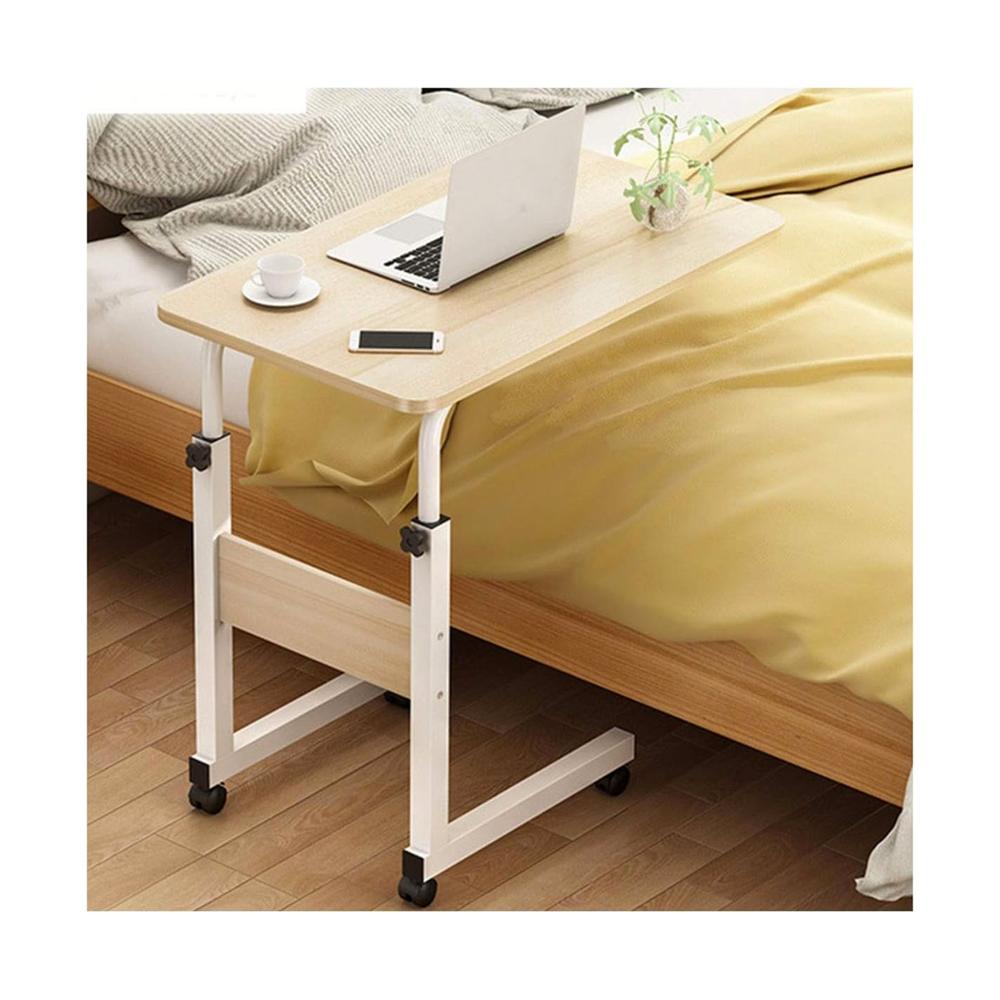 Mesa Escritorio Para Laptop Con Ruedas Portátil Ajustable Beige 1363