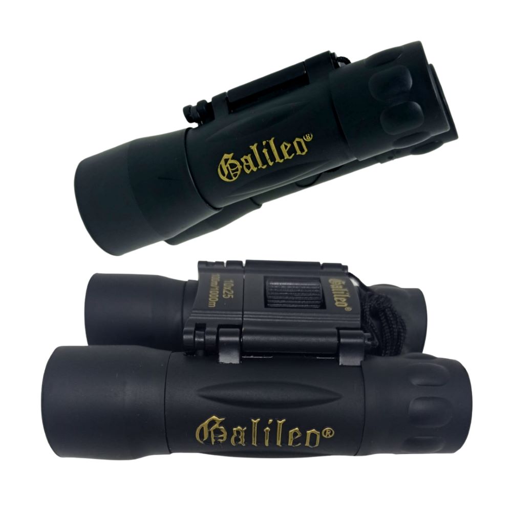 Binoculares 22x32 Galileo 1500mt Largo Alcance