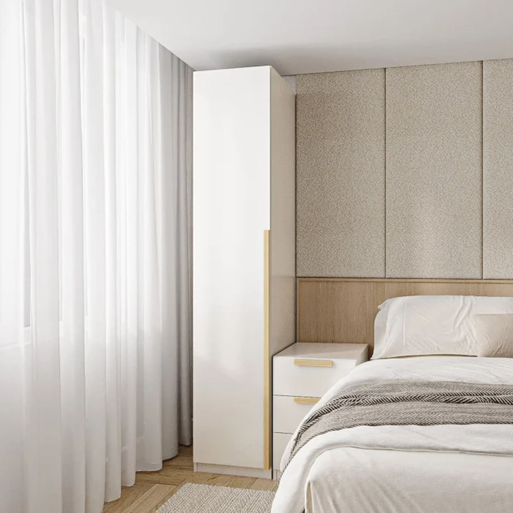 Ropero Moderno Ignor Blanco R&R MUEBLES