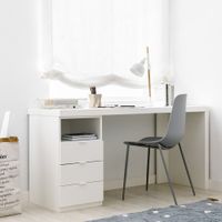 Escritorio Moderno Sayo Blanco R&R MUEBLES