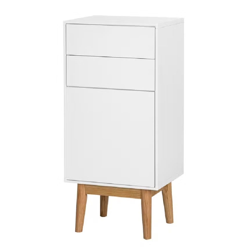 Mueble Auxiliar de Baño Moderno Hanói Blanco R&R MUEBLES