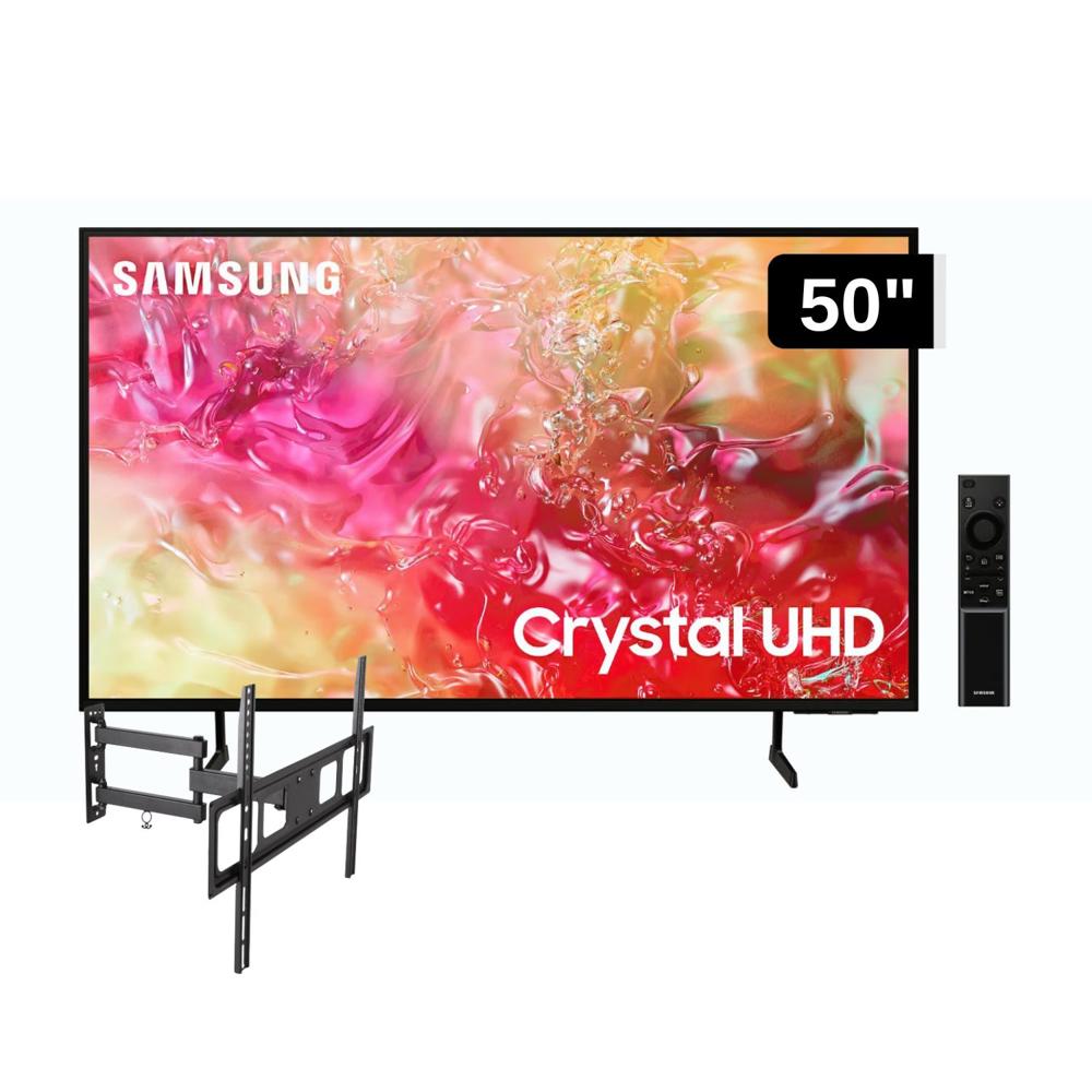 Televisor Samsung LED 50'' Crystal UHD 4K 50DU7000 Tizen OS Smart TV+ ...