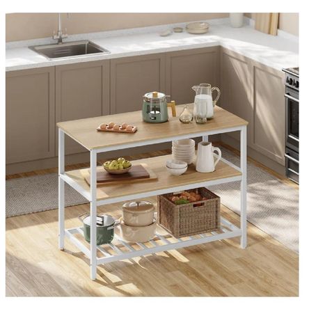 Mueble Auxiliar de Cocina Multiusos TU MESITA Vincent color Duna Mueble Auxiliar de Cocina Multiusos TU MESITA Vincent color Duna