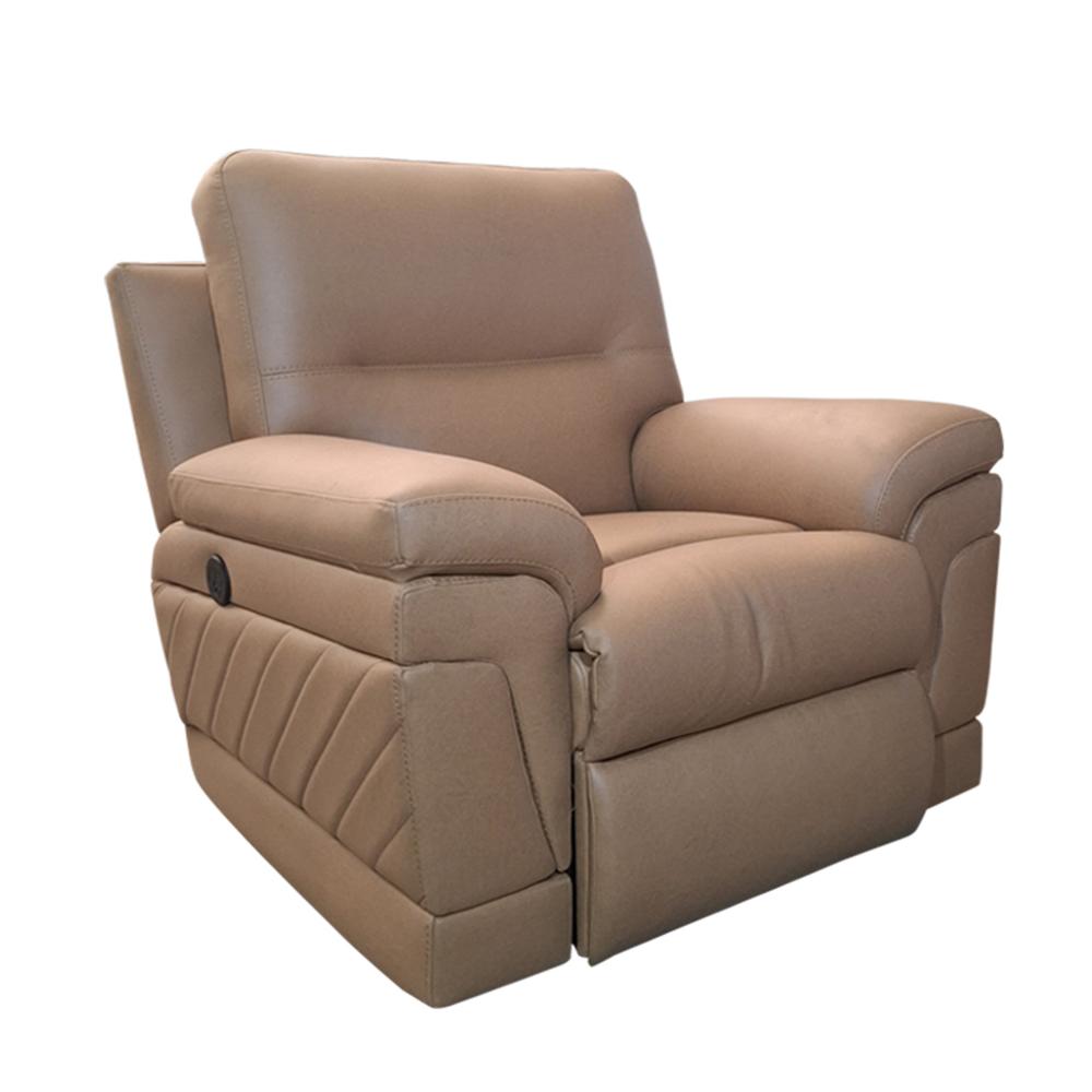 Sillón Boston reclinable Eléctrico AAA Multiservices Tabaco