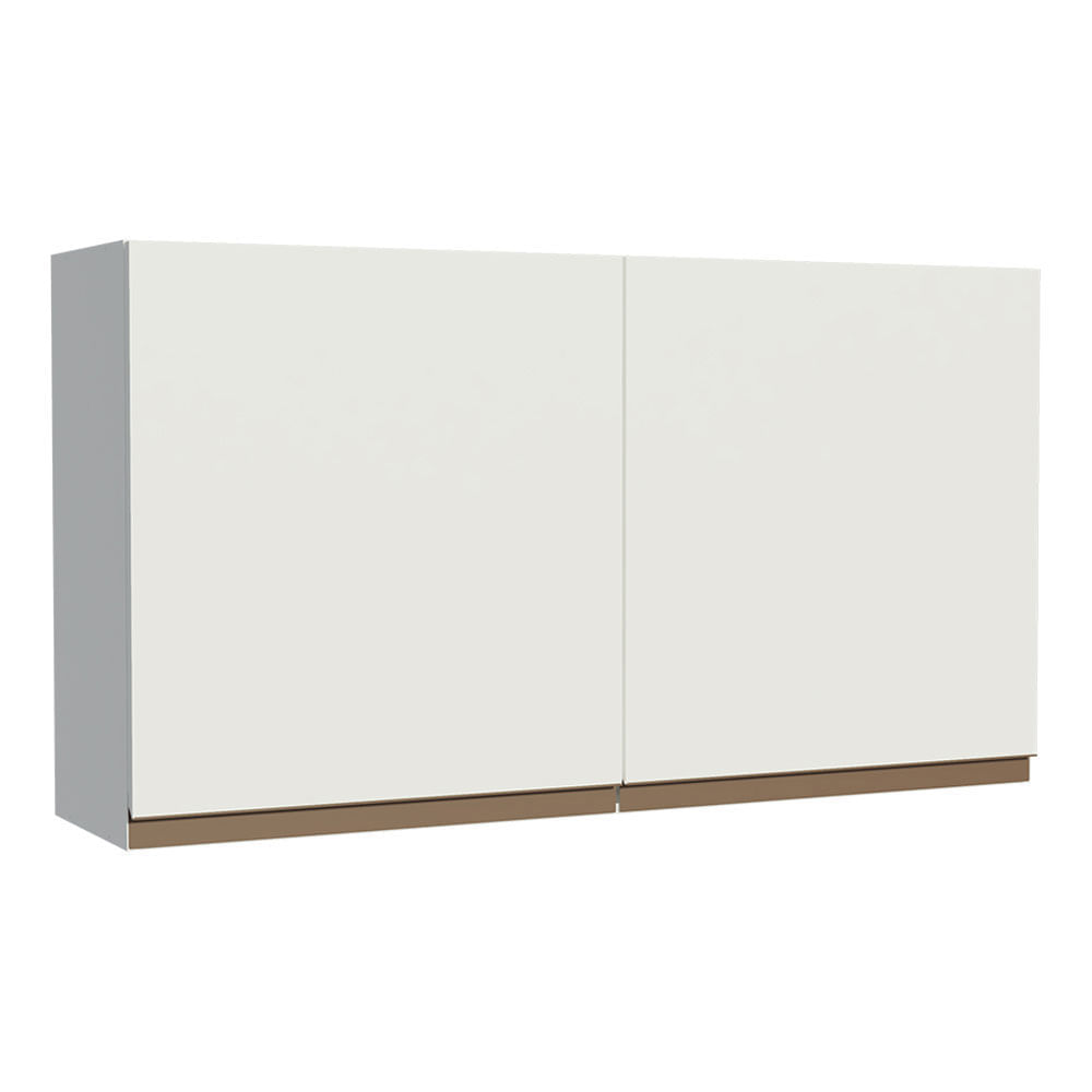 Alacena de Cocina 2 Puertas Reims 120 cm Blanco