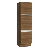 Mueble de Cocina Despensa 3 Puertas Glamy 60 cm Marrón