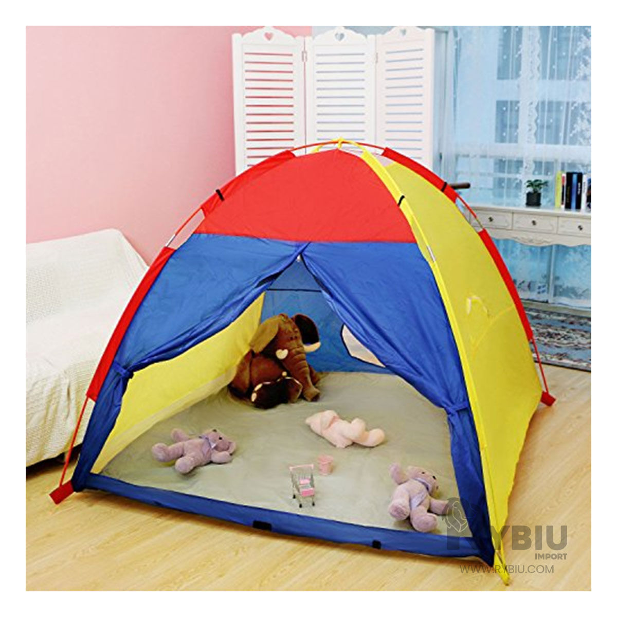 Carpa Grande Mucha Diversion en Multicolor Y+Regalo Agendita