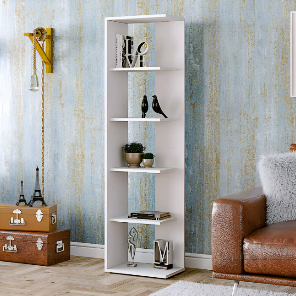 Estante Moderno Anita Blanco R&R MUEBLES