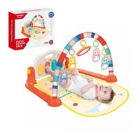 Gimnasio de bebe con Piano Musical Búho HE0650 Anaranjado