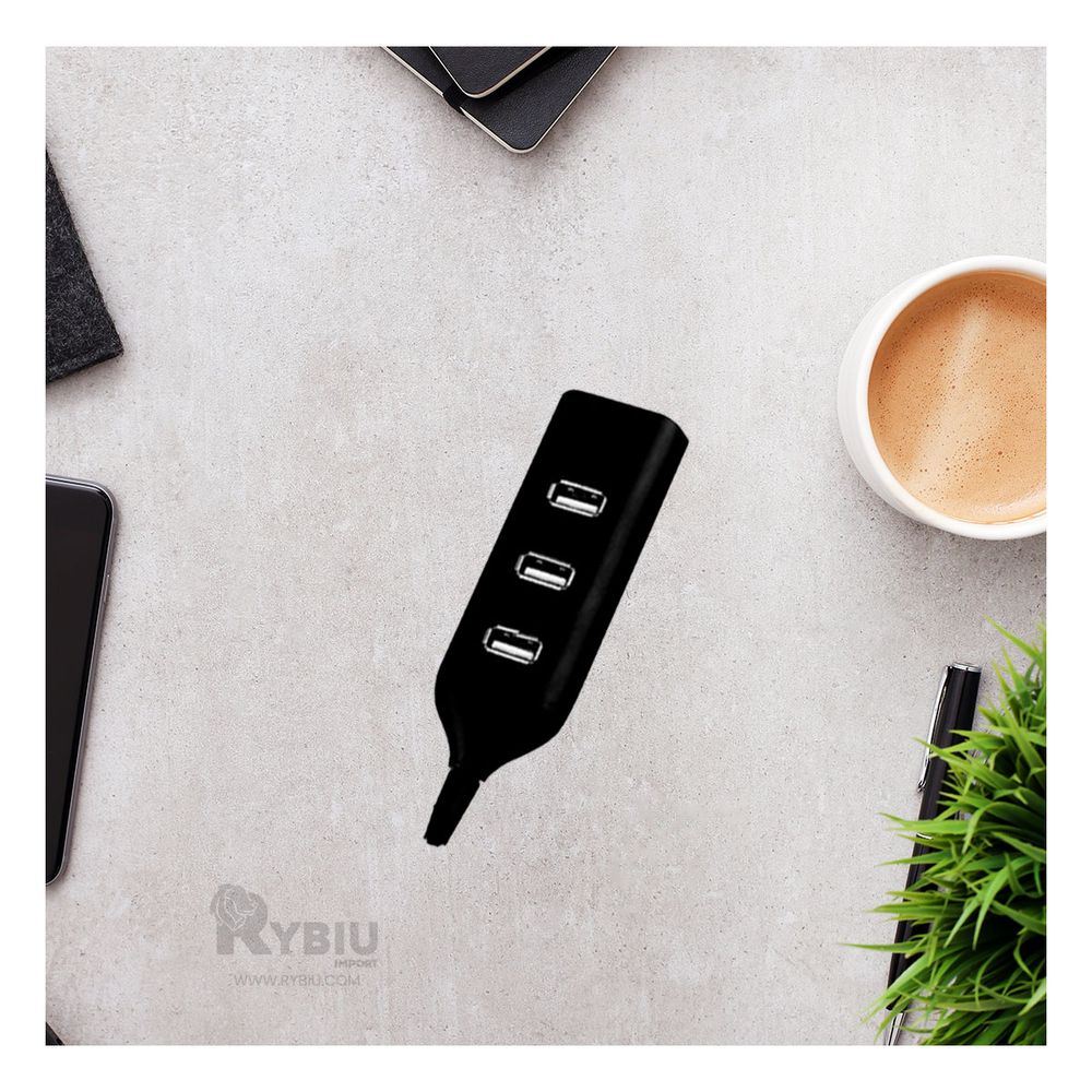 ICZI Hub USB 3.0 A 4 Porte: Nero, Plug-and-play, 5 Gbps, Senza Driver