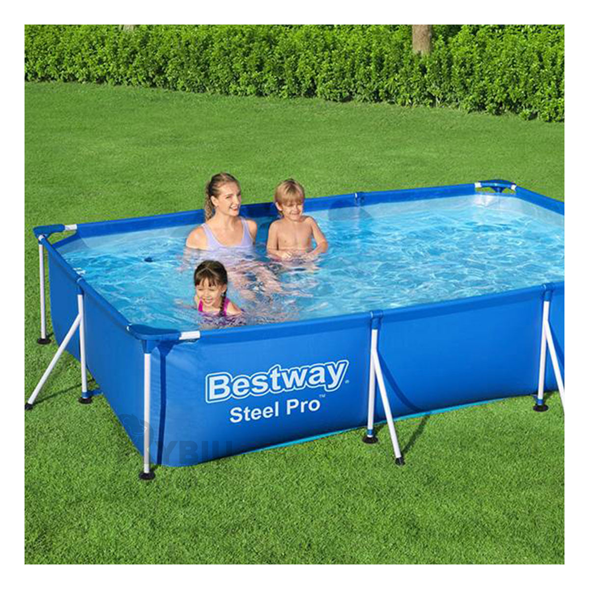 Pileta Resistente y Grandre en Celeste Y+Ligas de Regalo