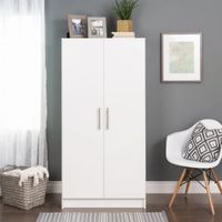 Ropero Moderno Cretia Blanco R&R MUEBLES