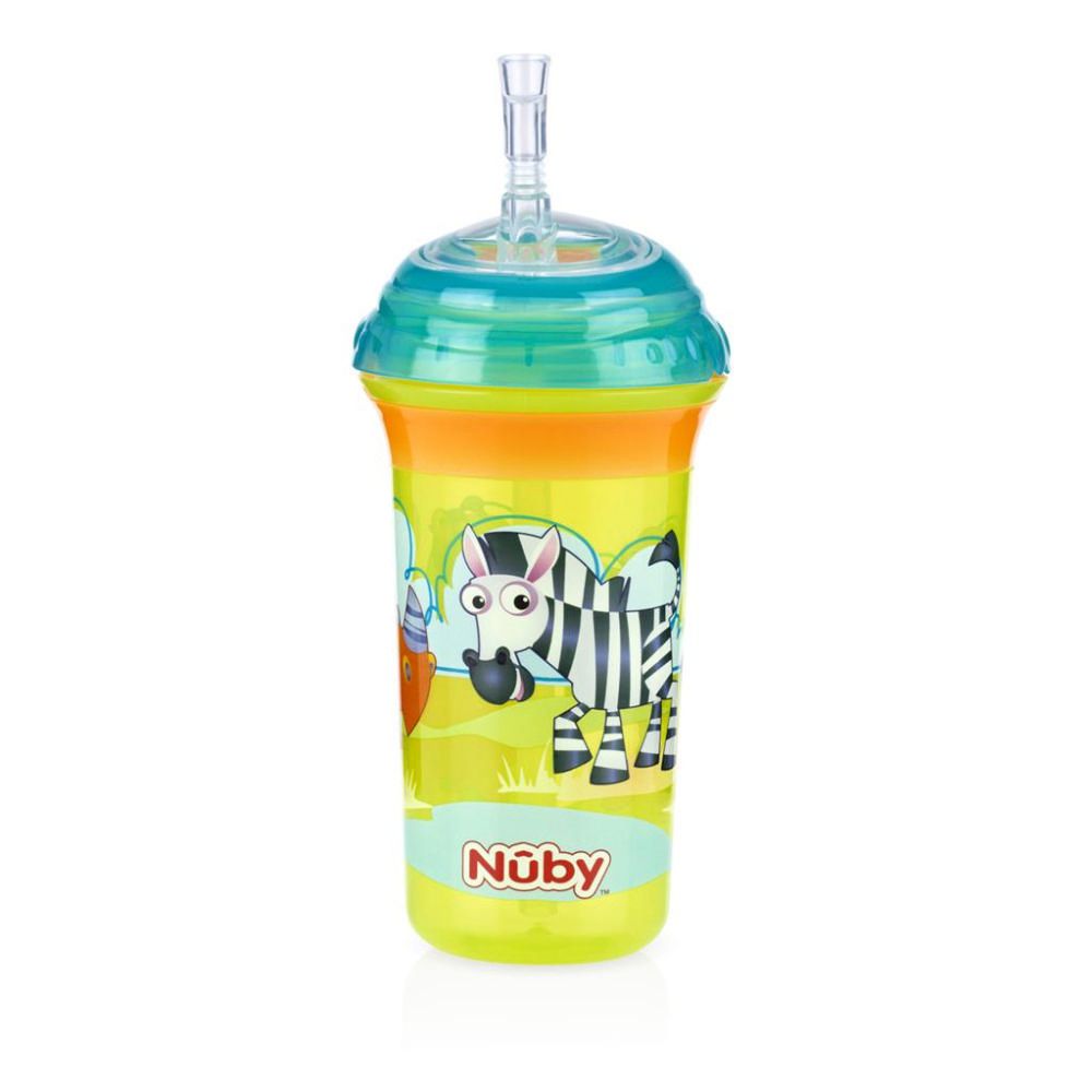 Nuby Vaso Click It Con Sorbete 9 Oz Verde Nuby Vaso Click It Con Sorbete 9 Oz Verde