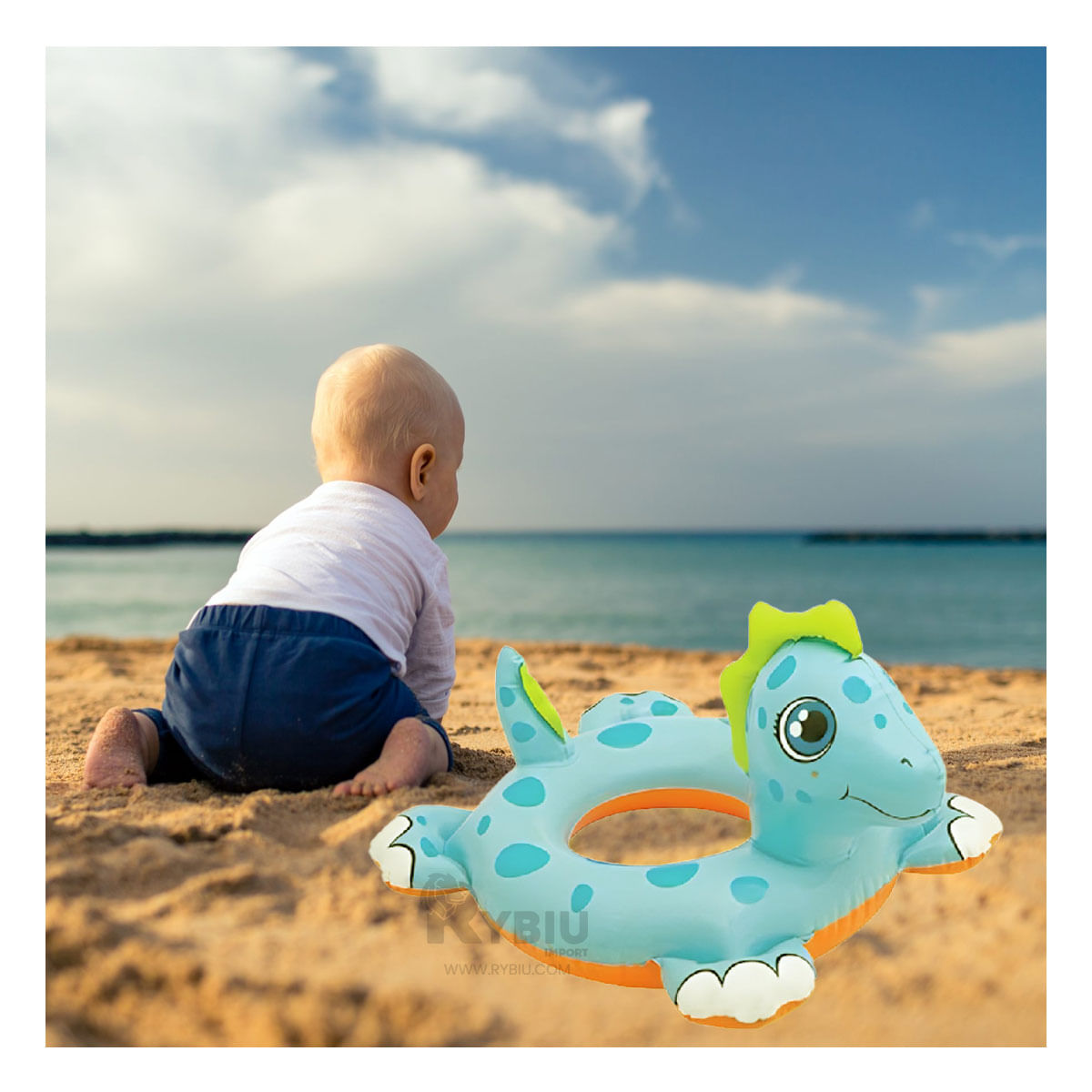 Flotador Practico y Util para Nadar de Caballo Y+Stickers