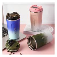 Vaso con Pantalla LED en Rosado con Blanco Y+Papel de Regalo