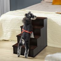 Escalera para Mascotas Taro Negro R&R MUEBLES