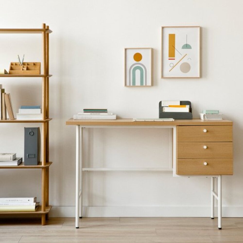 Escritorio Moderno Mahiru Marrón R&R MUEBLES