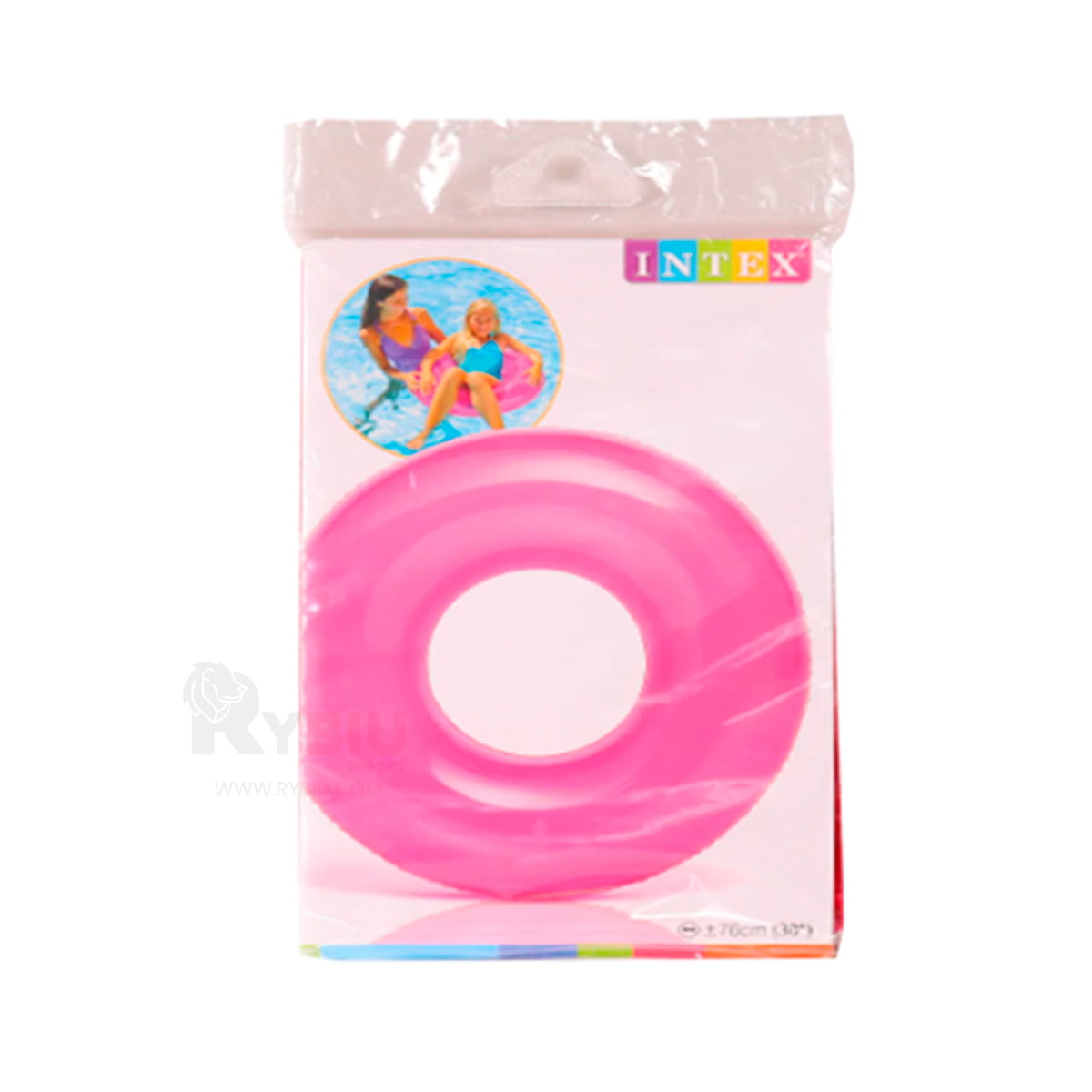 Inflable Practico en Fucsia Y+Regalo Ligas para Peinar
