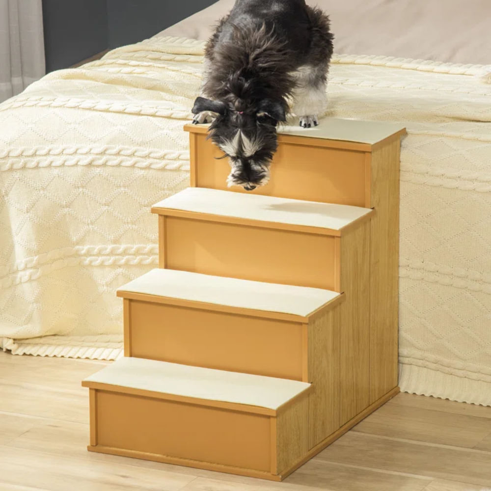 Escalera para Mascotas Isami Marrón R&R MUEBLES